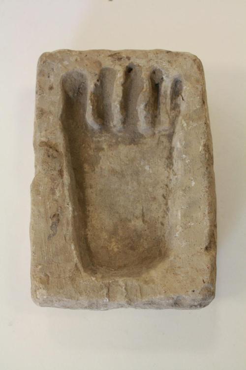 Infant foot print