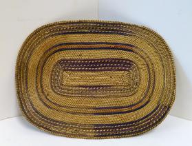 Basketry mat