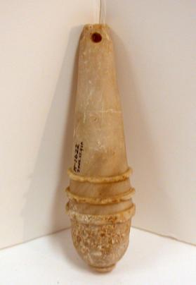 Alabaster funerary object