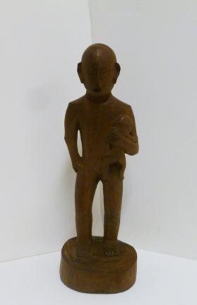 Figurine with baby