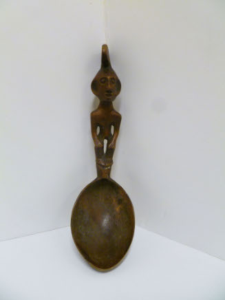 Spoon with figure