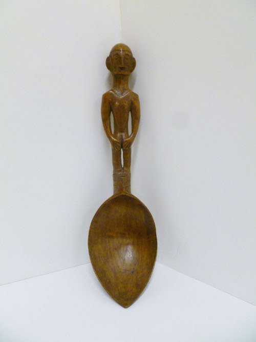 Spoon with figure handle