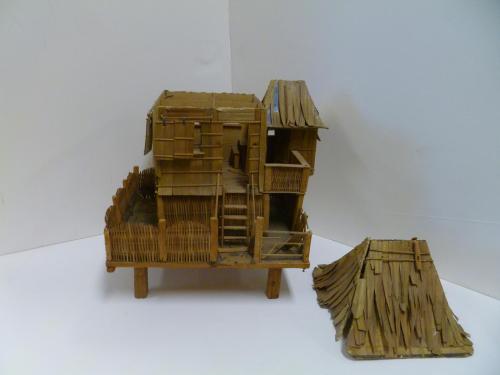 Model of Philippine hut