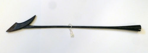 Spear with swivel head