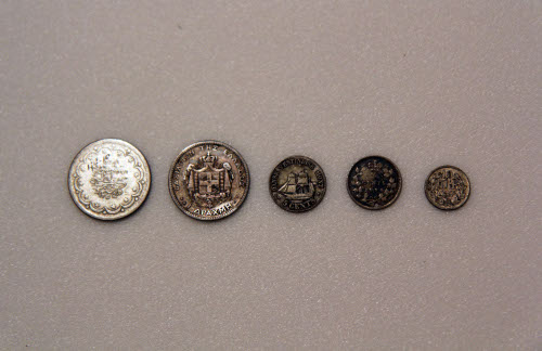 Silver coins