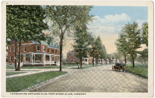 Commanding Officers Club, Fort Ethan Allen, Vermont.