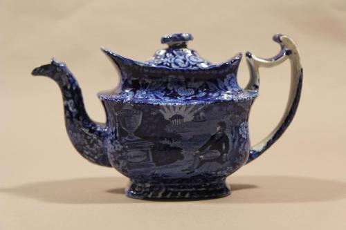 Staffordshire teapot