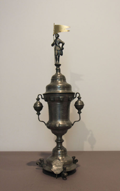 Two-handled cup and cover