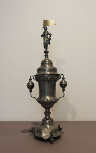 Two-handled cup and cover