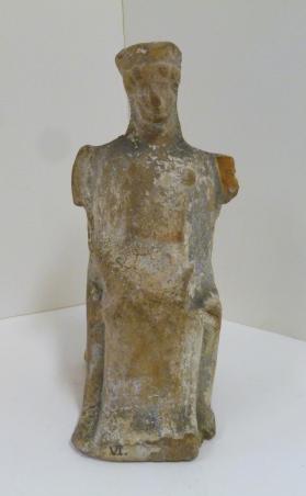 Seated female figure