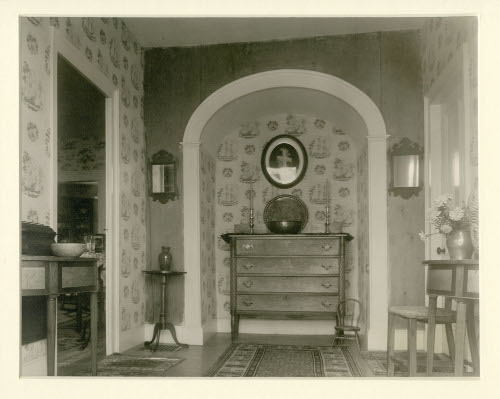 North Hall Wall of Hazen House