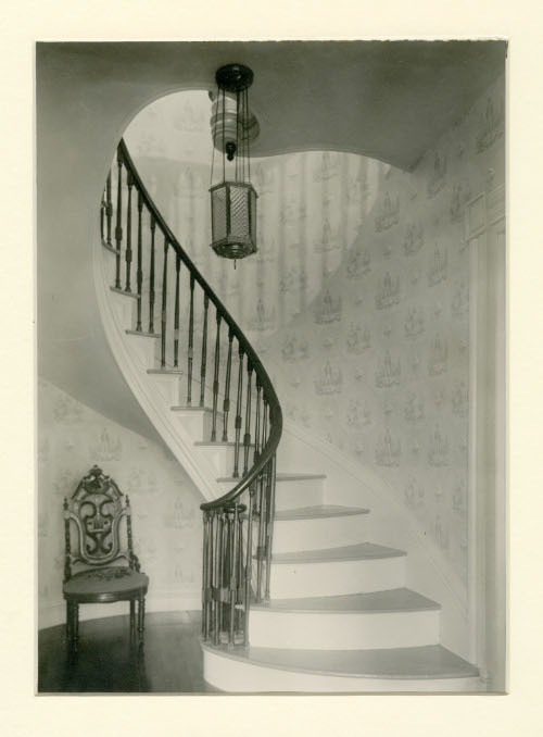Rutland Co.-Castleton  Ransom-Granger House, 1807 Stairway