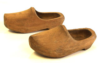 Wooden shoes