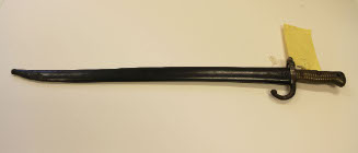 Bayonet and scabbard