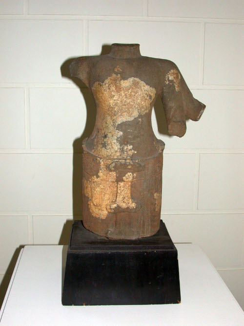 Khymer Torso Of a Deity