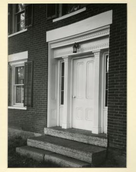 Chittenden County, Milton Allen House, Main Doorway