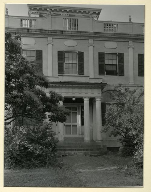 Chittenden County, Detail of Front of Grassmount, Burlington