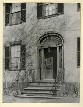 Chittenden County, Burl.  Deming-Isham House Main Entrance