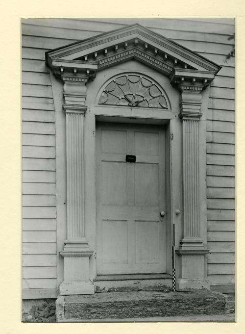 Addison County-Vergennes, Gen. Samuel Strong House, 1796  Main Doorway