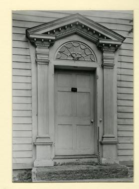 Addison County-Vergennes, Gen. Samuel Strong House, 1796  Main Doorway