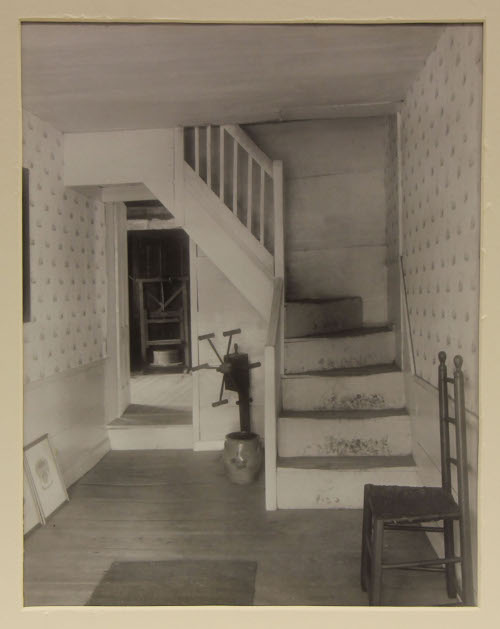 Windsor Co. Weston, Farrar Mansur House, Main hall and stairs to Ballroom