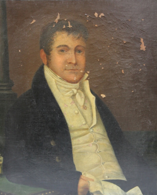 Portrait of a Man with a White Vest