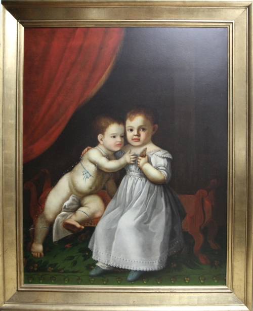 Portrait of Two Children