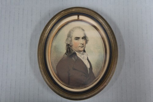 Ira Allen, portrait from miniature