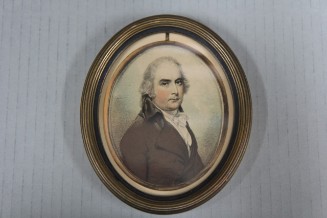 Ira Allen, portrait from miniature