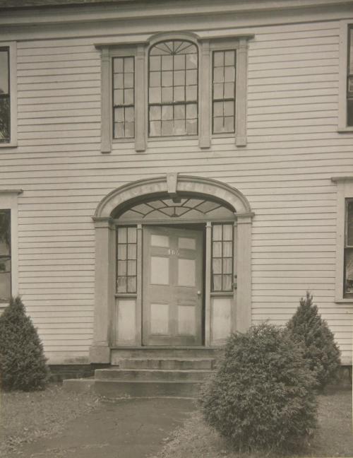 Rutland County-Center Rutland  Gookin-Beaman House, after 1787 Entrance Bay