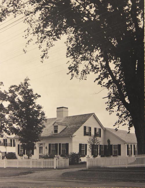 Orleans Co. Craftsbury Common, Wheeler-Covington House, 1830