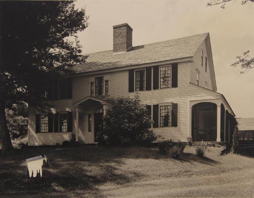 Lt. Gov. Benj. Carpenter House South front, Guilford Windham Co.