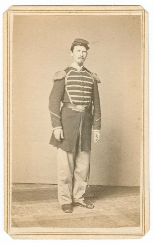 William Moore in Civil War Uniform