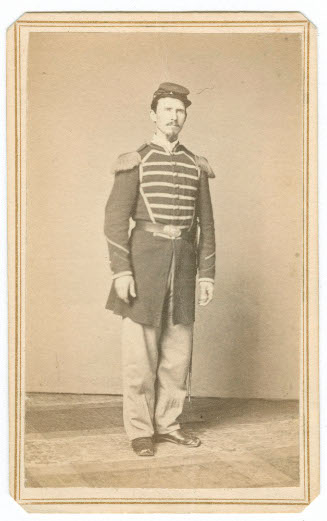 William Moore in Civil War Uniform