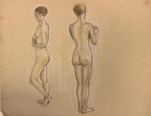 [Female Nude Study]