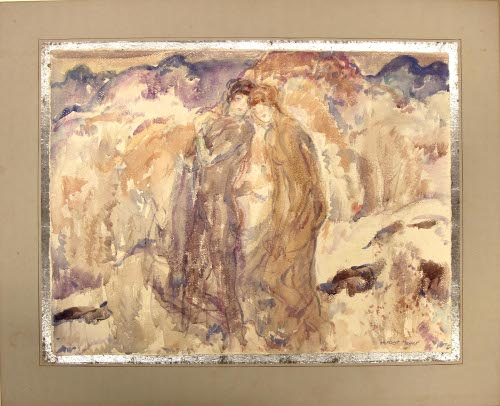 [Two Women in a Landscape]