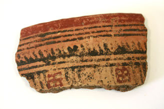 Painted fragment