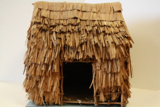 Model of grass house